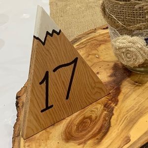 Mountain table numbers